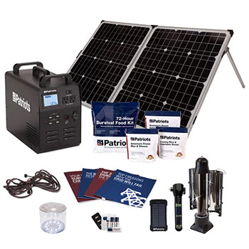 Patriot power generator free items