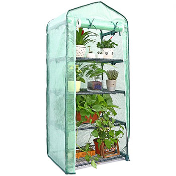 A single Ohuhu Mini Greenhouse