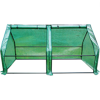 A single Quictent 71 WX 36 D X 36 H Portable Cloche Mini Greenhouse