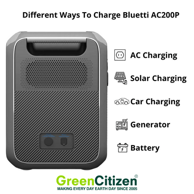 Charge Bluetti AC200P