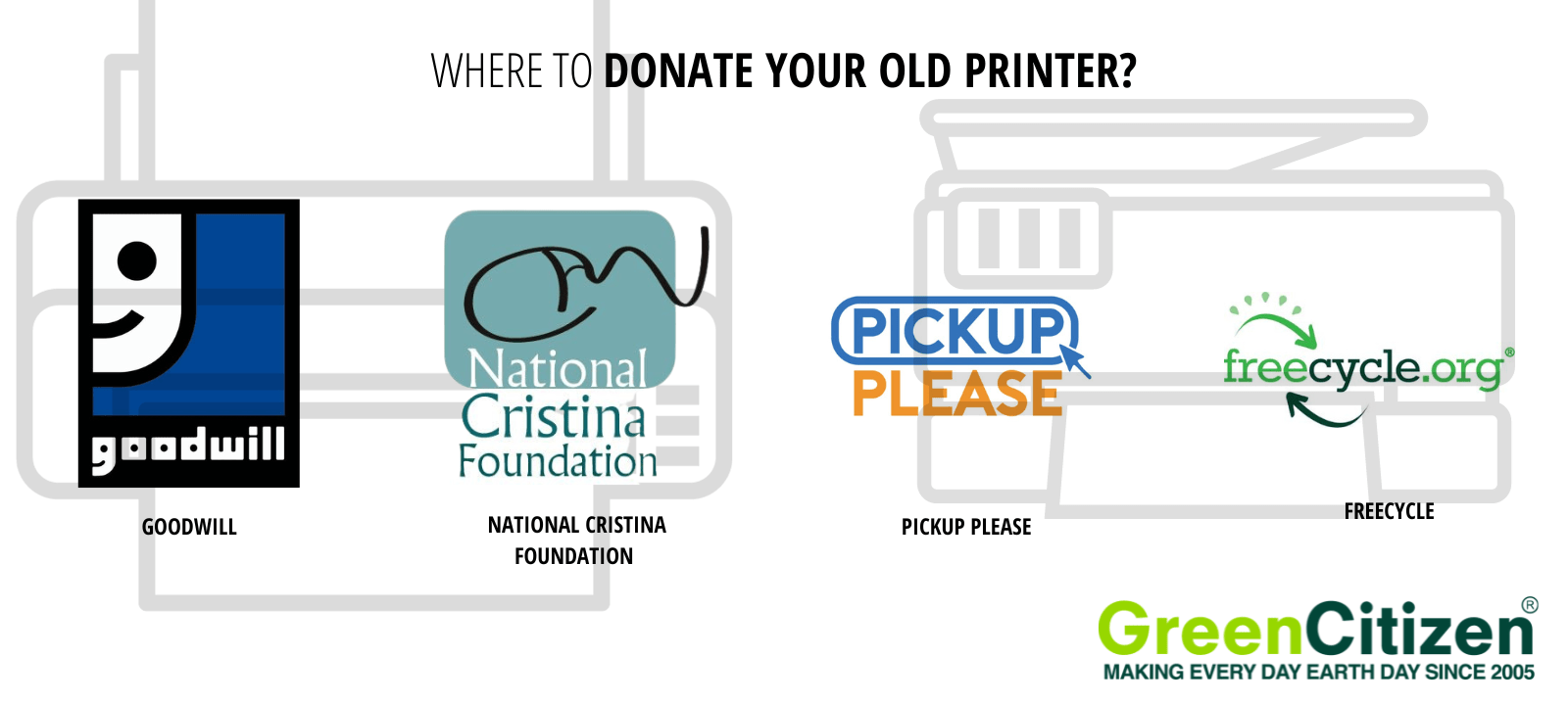 where to donate printers